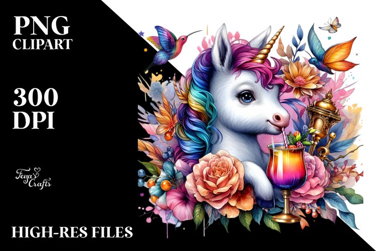 Unicorn Clipart Image 9