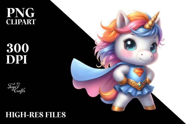 Unicorn Clipart Image 17