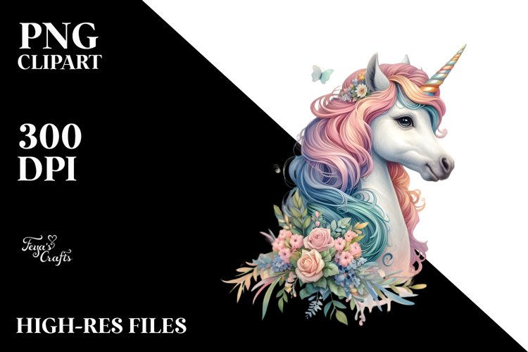 Unicorn Clipart Image 19