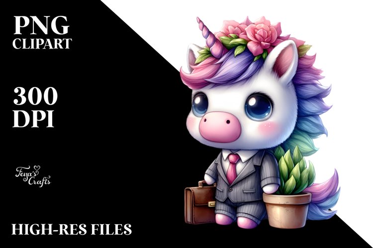 Unicorn Clipart Image 14