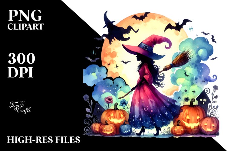Witch Clipart Image 2