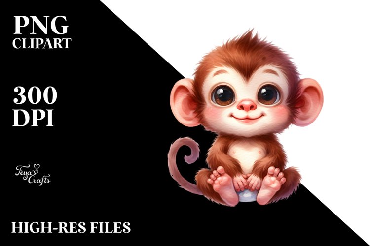 Monkey Clipart Image 19