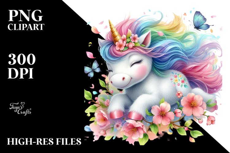 Unicorn Clipart Image 24