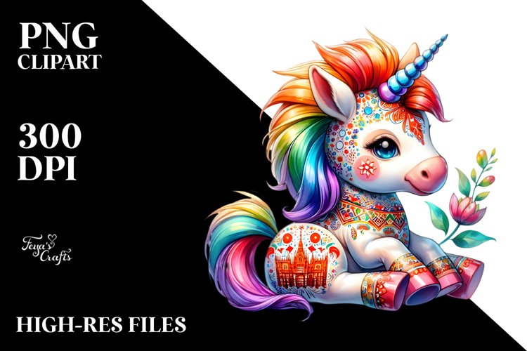 Unicorn Clipart Image 24