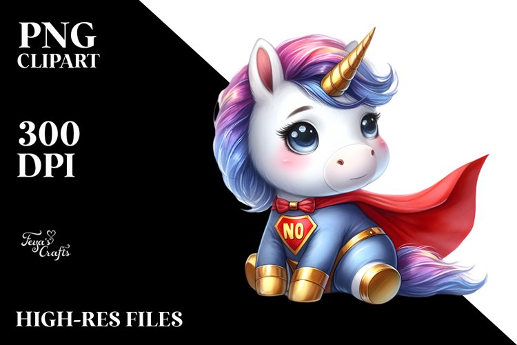 Unicorn Clipart Image 16