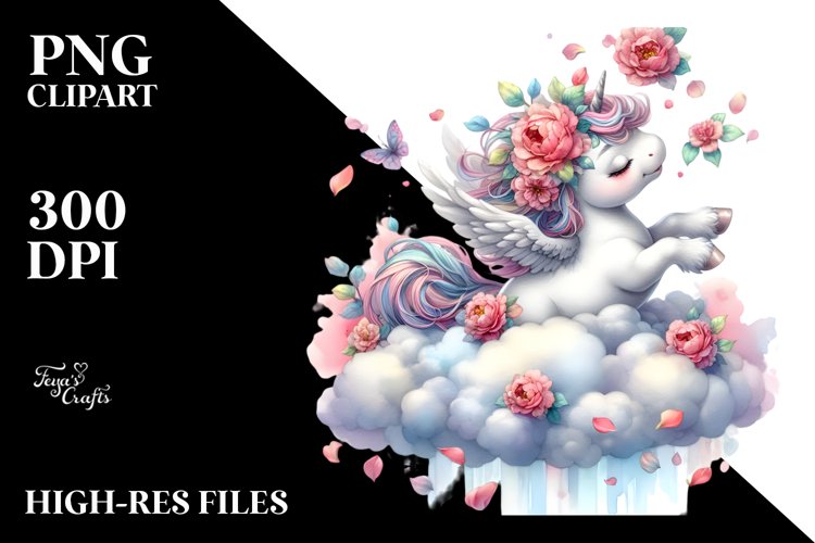 Unicorn Clipart Image 14