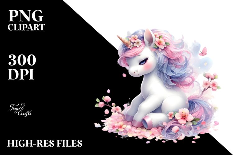 Unicorn Clipart Image 17