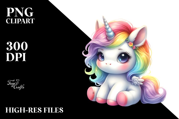Unicorn Clipart Image 14