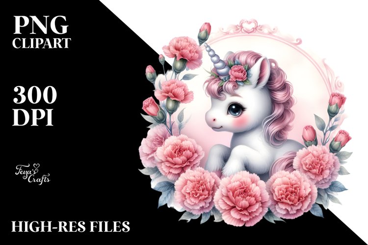 Unicorn Clipart Image 13