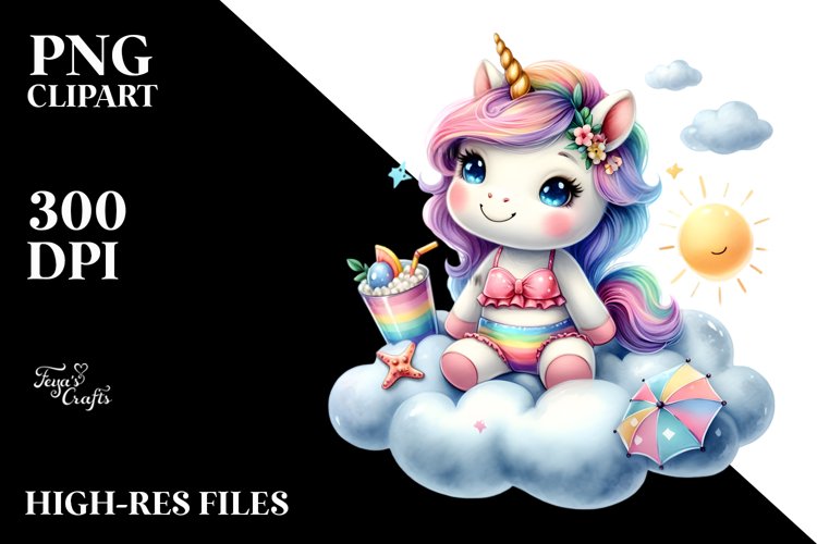 Unicorn Clipart Image 13