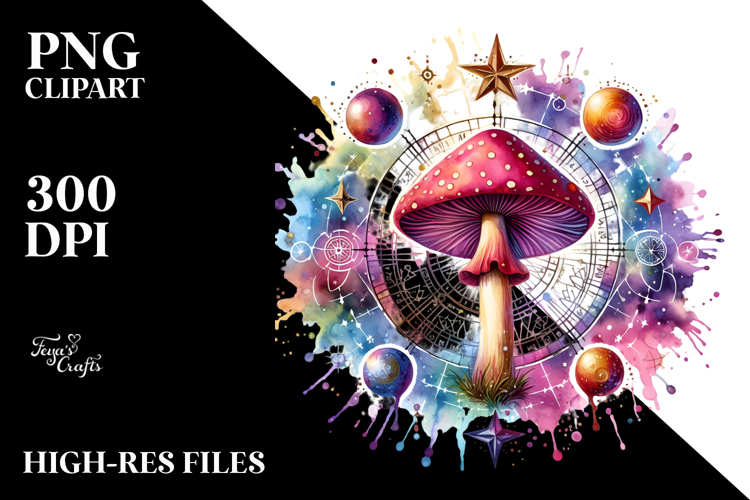 Mushroom Clipart Image 7