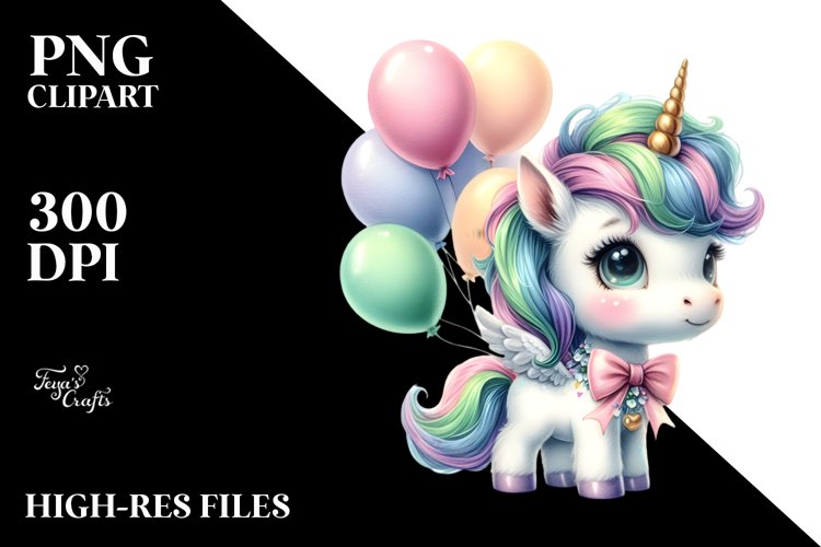 Unicorn Clipart Image 7