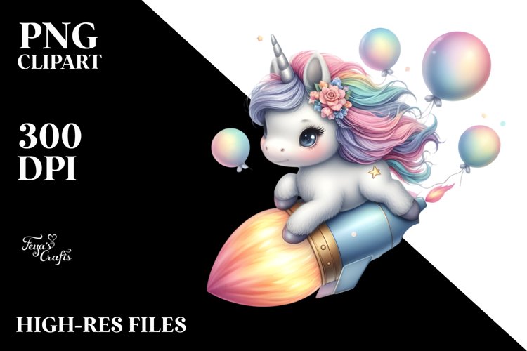 Unicorn Clipart Image 17