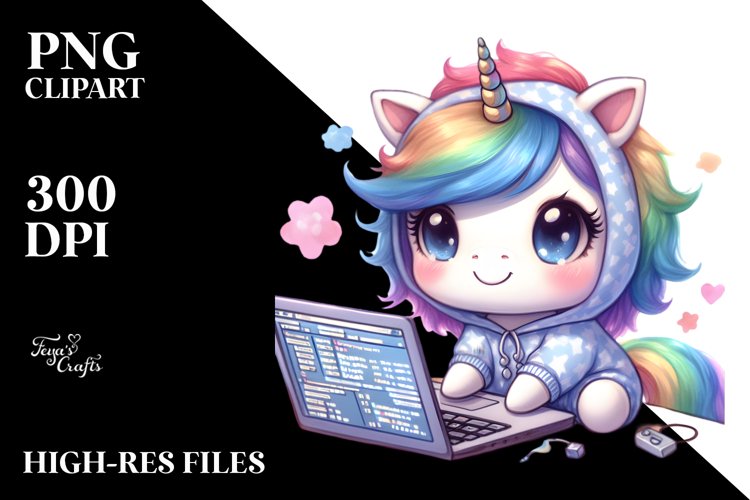 Unicorn Clipart Image 8