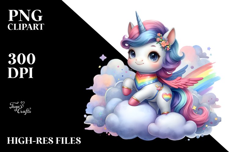 Unicorn PNG Image 16