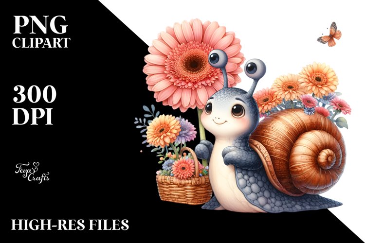 Snail Clipart Image 15