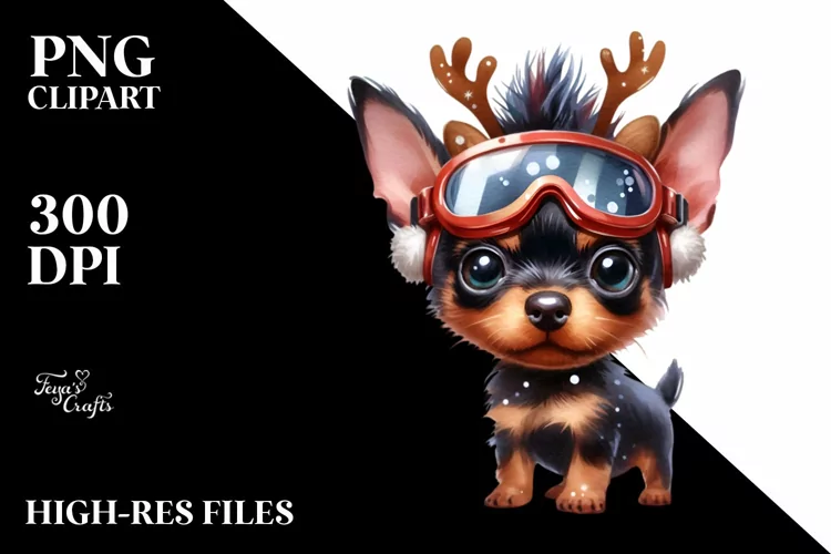 Doberman Pinscher with Crazy Haircut, Transparent PNG