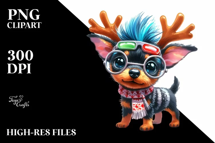 Doberman Pinscher with Crazy Haircut, Transparent PNG