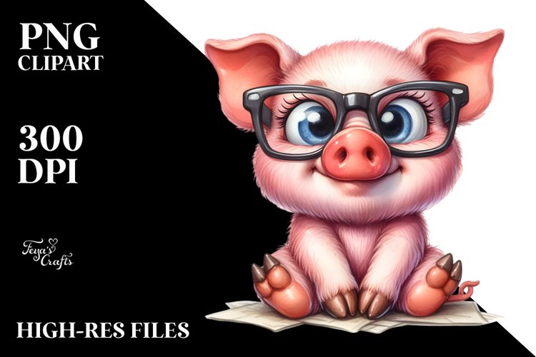 Pig Clipart Image 9