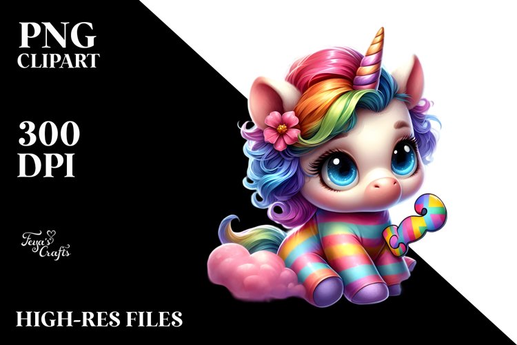 Unicorn Clipart Image 23