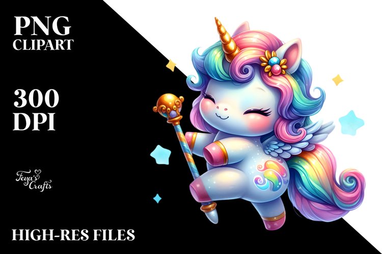 Unicorn Clipart Image 21