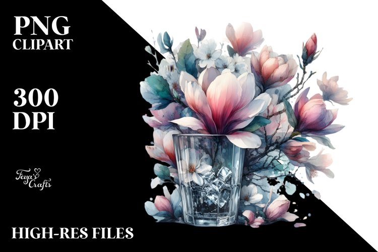 Magnolia Clipart Image 9