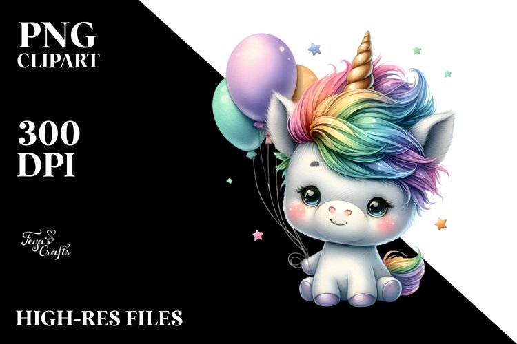 Unicorn Clipart Image 12