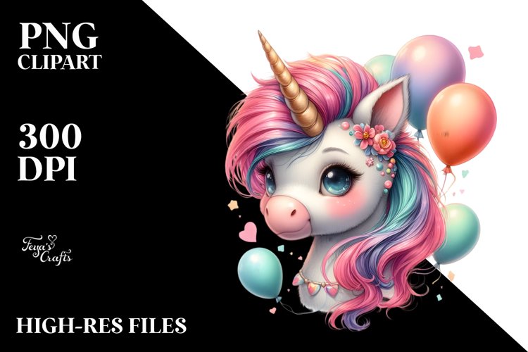 Unicorn Clipart Image 11
