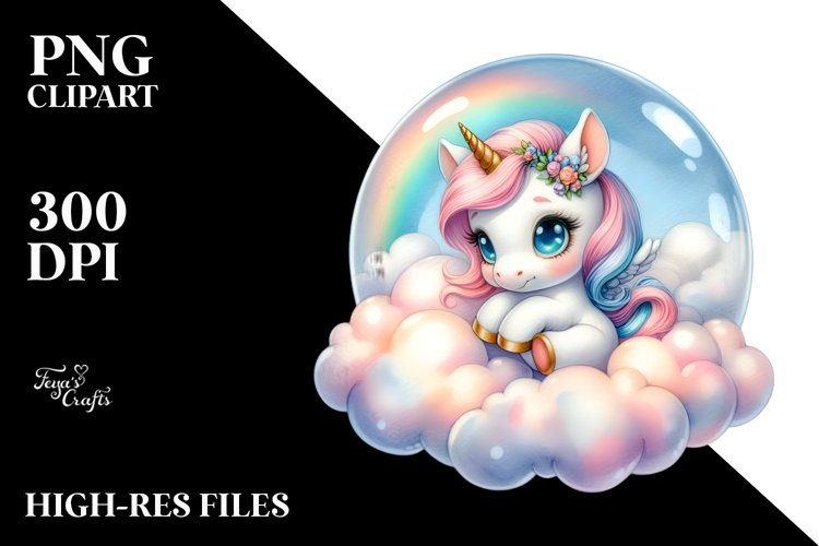 Unicorn Clipart Image 23