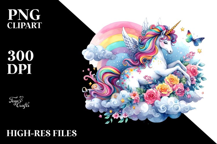 Unicorn Clipart Image 21
