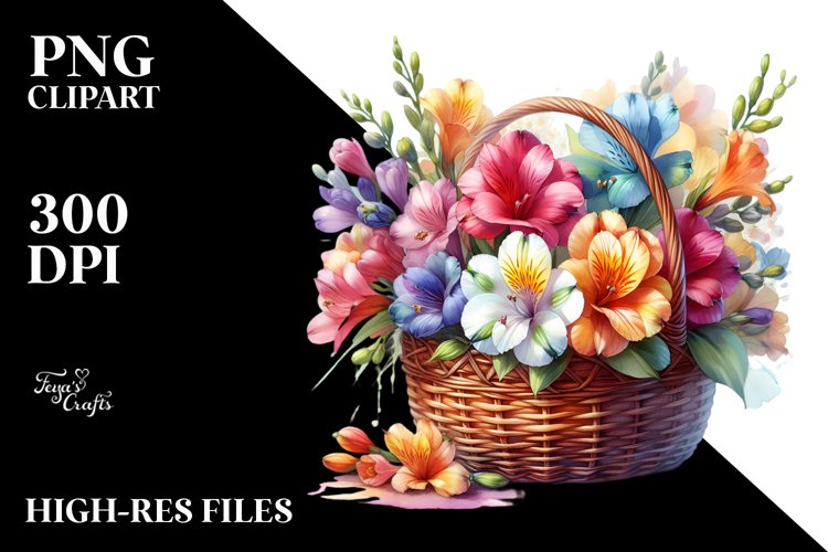 Easter Basket Clipart Image 19