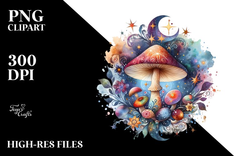 Mushroom Clipart Image 23