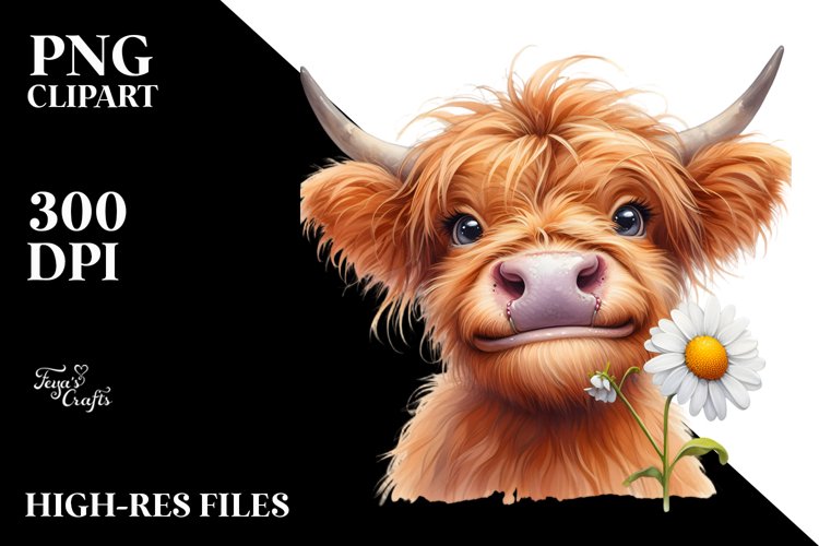 Highland Cow Clipart Image 12