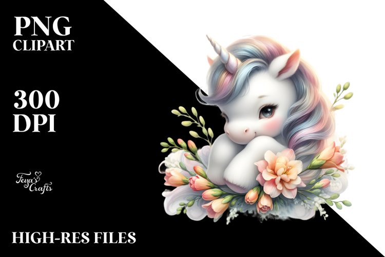 Unicorn Clipart Image 7