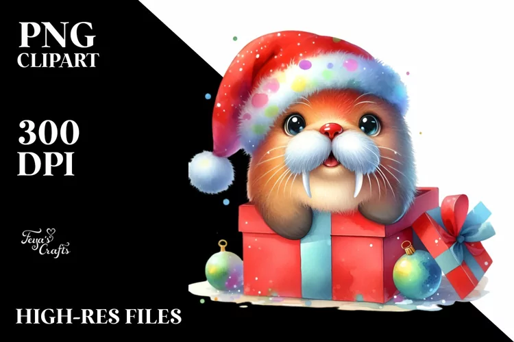 Enthusiastic Walrus PNG