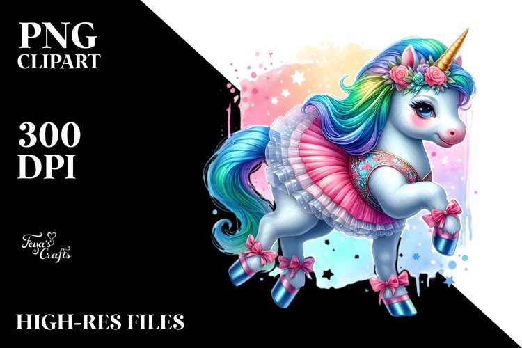 Unicorn Clipart Image 23
