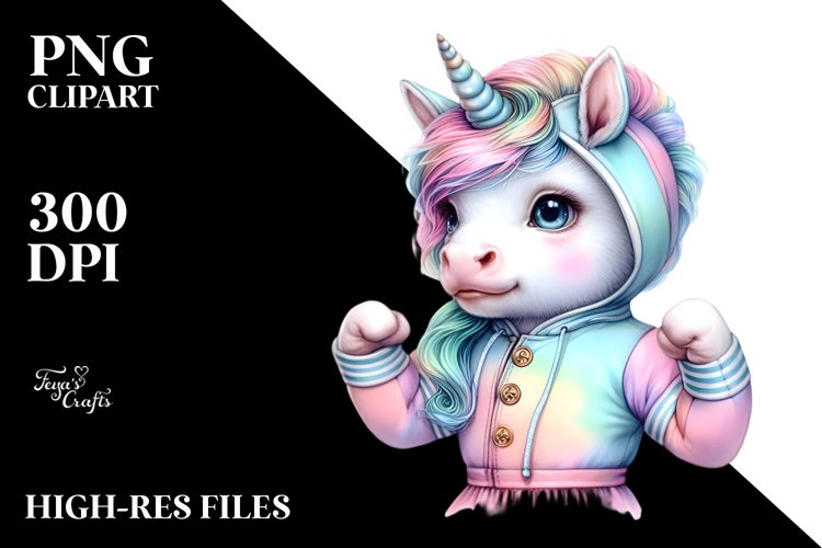 Unicorn Clipart Image 19