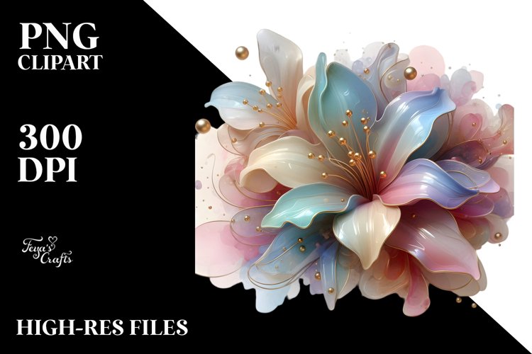 Flower Sticker Png Image 22