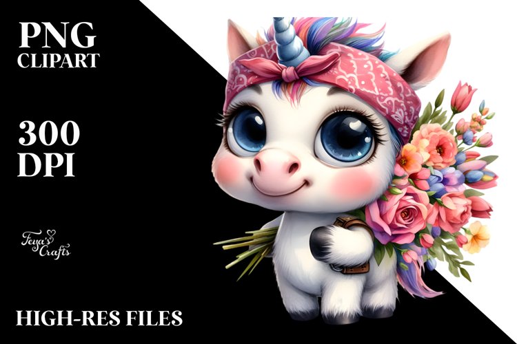 Unicorn Clipart Image 4