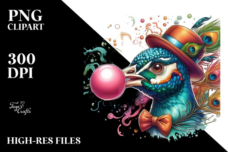 Peacock Clipart Image 5