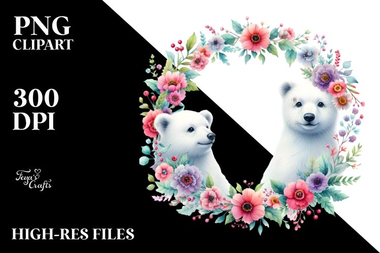 Polar Bear Clipart Image 16