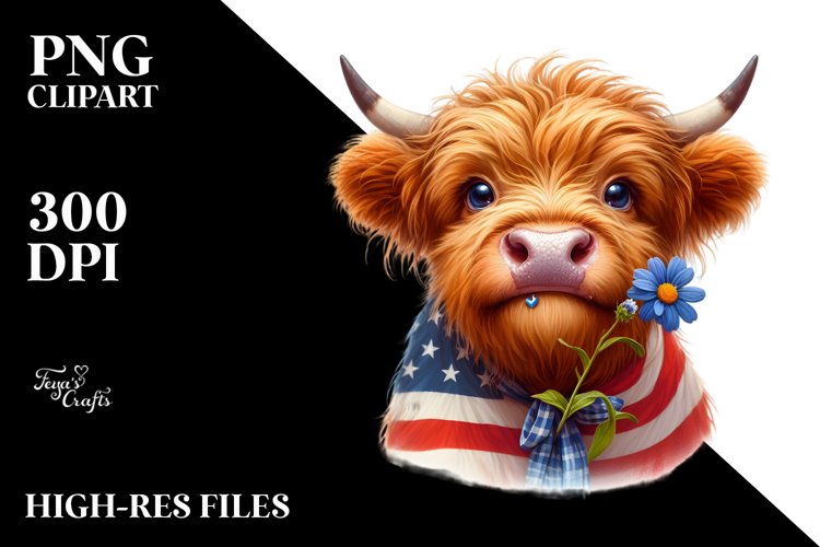 Highland Cow Clipart Image 22