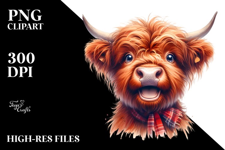 Highland Cow Clipart