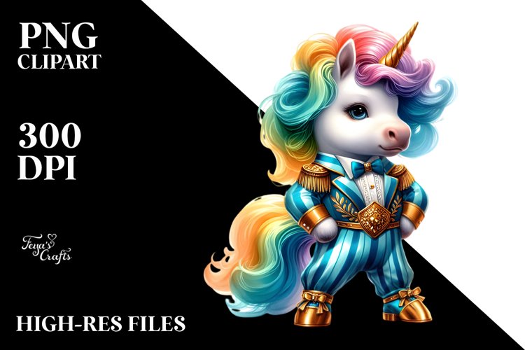 Unicorn Clipart Image 19