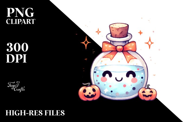 Cute Elixir White Background example image 1