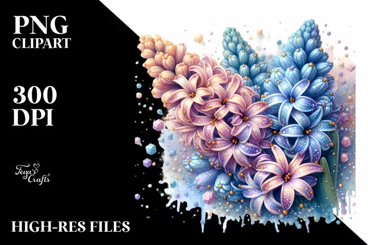 Glossy Hyacinth PNG