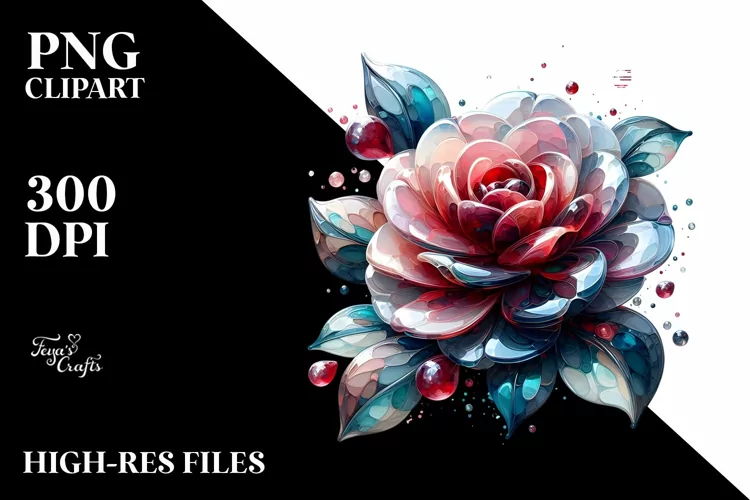 Camellia Watercolor Sublimation