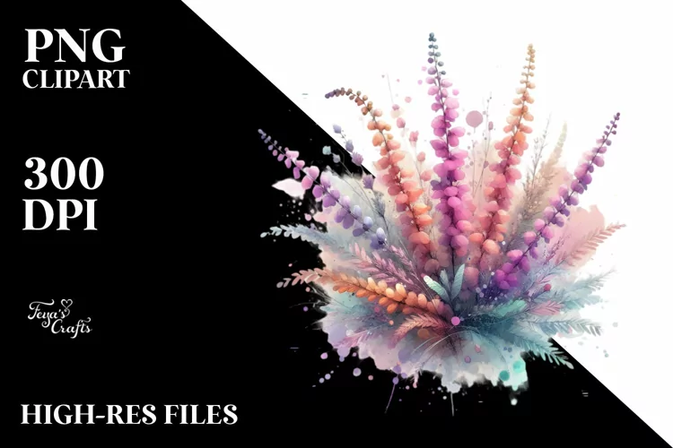 Abstract Stained Heather | -Like Material