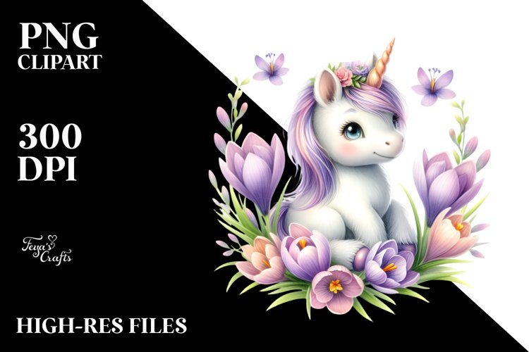 Unicorn Clipart Image 17