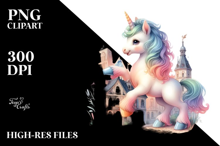 Unicorn Clipart Image 19
